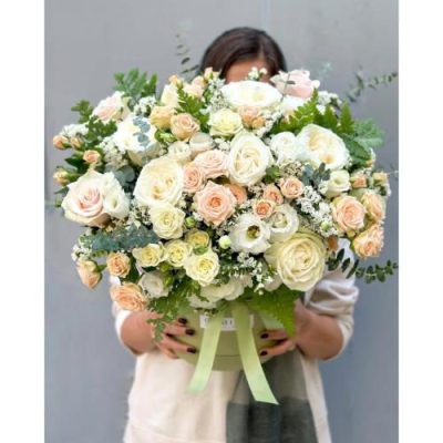 باکس گل خاص برای رئیسم خانم در روز زن 4360