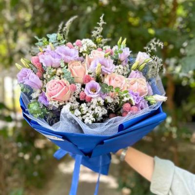 دسته گل بهاری برای رئیسم خانم در روز زن 4324
