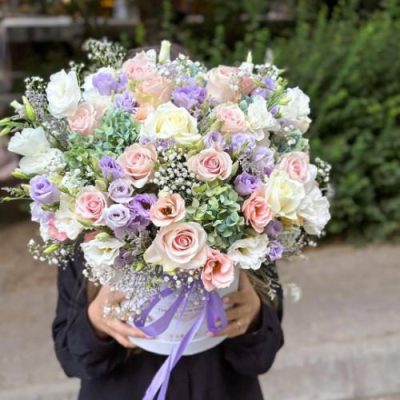 باکس گل خوشبو برای مادر شوهر عزیز در روز مادر 4326