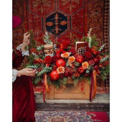 باکس گل و آجیل مخصوص شب یلدا 4818