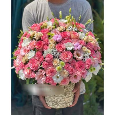 سبد گل شیپوری برای روز زن 4733