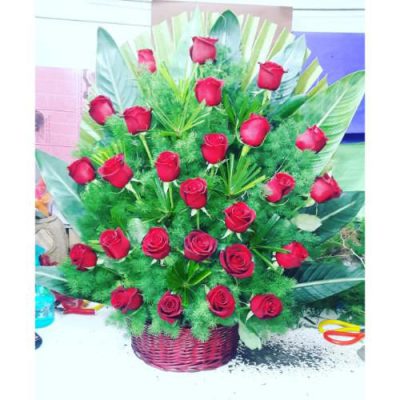 سبد گل خوشبو برای زن عمو در روز مادر 4715