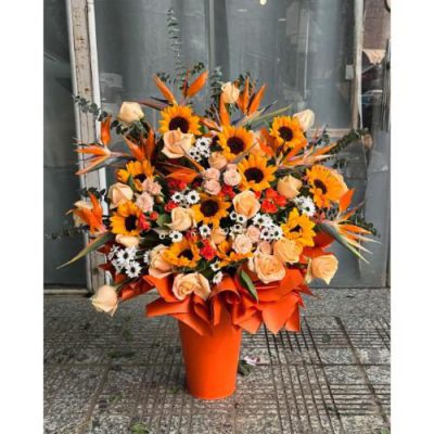 باکس گل طبیعی برای خاله جان در روز مادر 4323