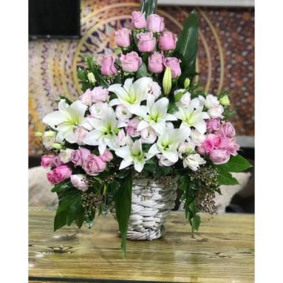 سبد گل آفتابگردان برای روز مادر 4742