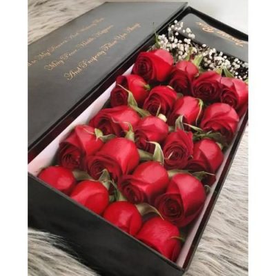 سبد گل سایز کوچک با طراحی دلنشین و خاص 5280