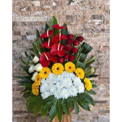 سبد گل آفتابگردان برای روز زن 4755