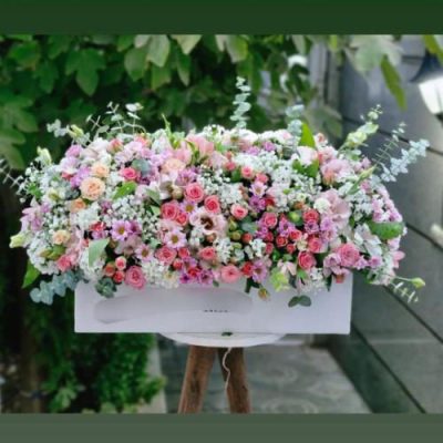 باکس گل گلایول و مخلصه برای روز مادر 4650