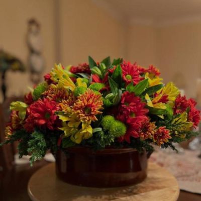 سبد گل گلایول برای روز مادر 4648
