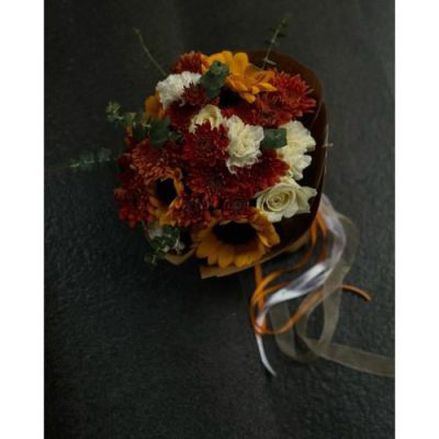 دسته گل اورینتال و گلایول برای روز مادر 4470