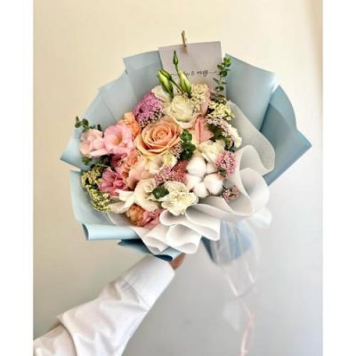 دسته گل اوکالیپتوس برای روز زن 4450