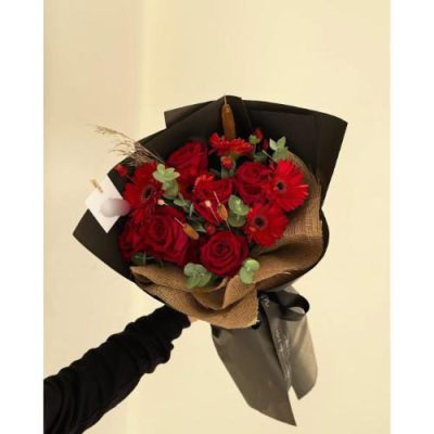 دسته گل ژیپسوفیلا و هورتانسیا برای روز زن 4539