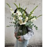 باکس گل گلایول و مخلصه برای روز مادر 4463