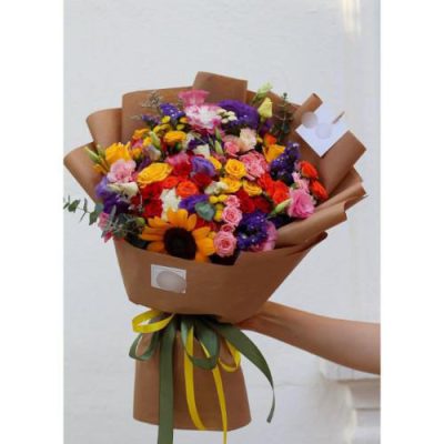 دسته گل آچیلا و آنمون برای روز زن 4515