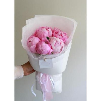 دسته گل ژیپسوفیلا و گلایول برای روز زن 4510