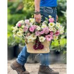 سبد گل گلایول و مخلصه برای روز مادر 4664