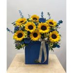 باکس گل ژربرا برای روز زن 4671