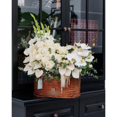 سبد گل ورنیکا برای روز زن 4662