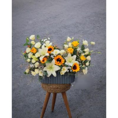 سبد گل مخلصه برای روز مادر 4660
