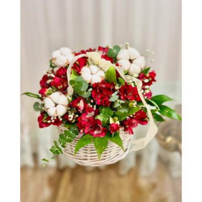 سبد گل گلایول برای روز زن 4693