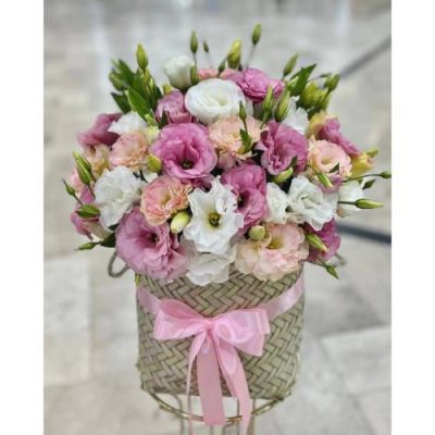 سبد گل ژیپسوفیلا و مخلصه برای روز زن 4696