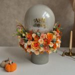 باکس گل ژربرا و مخلصه برای روز زن 4677