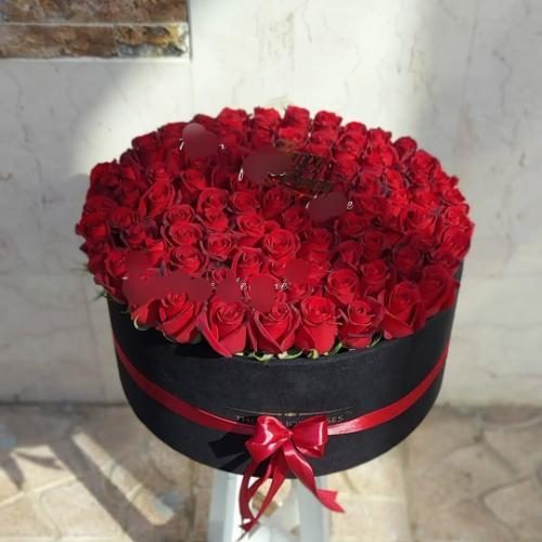 باکس گل رمانتیک و شیک برای ولنتاین 5163 باکس گل رمانتیک و شیک برای ولنتاین 5163